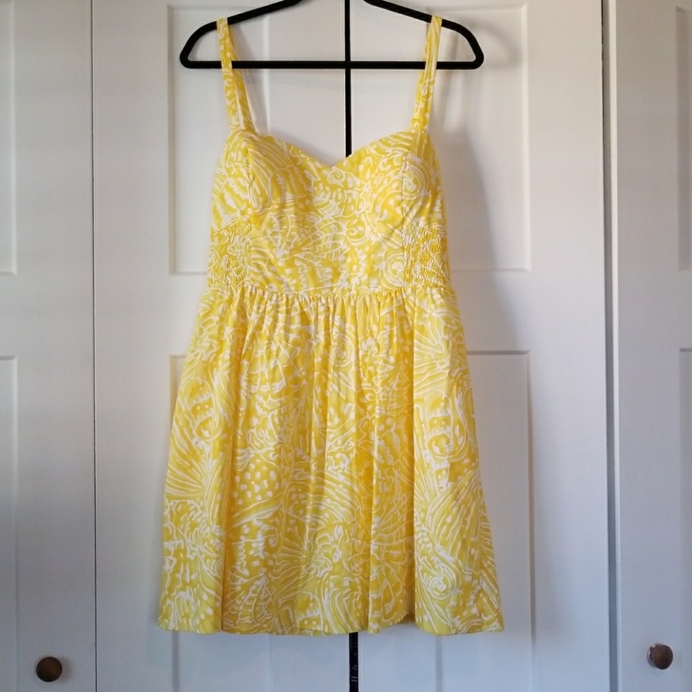 Yellow Lilly Pulitzer Sundress